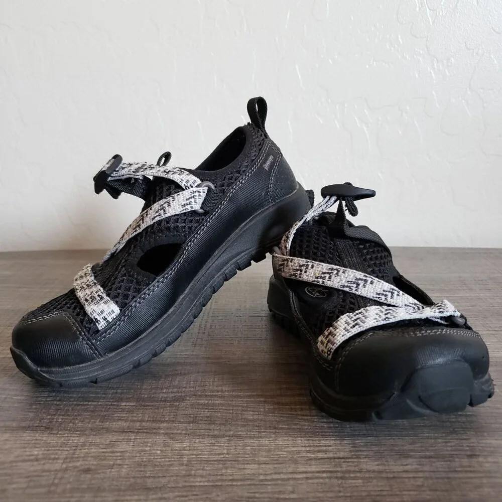 Chaco Odyssey Sport Sandal Shoe Closed Toe Black Sz Little Kid 1 Hiking Outdoors